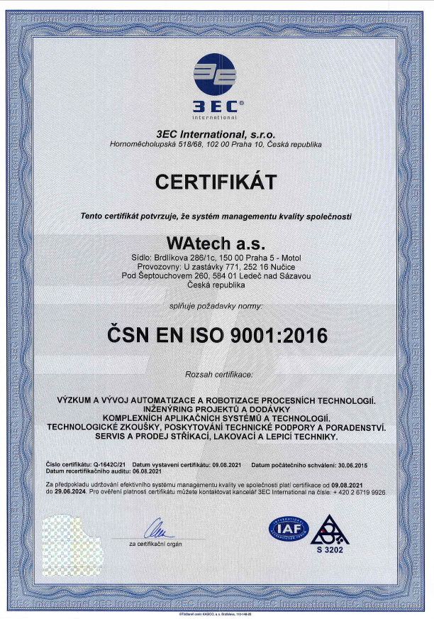 Certifikat WAtech ISO CZ 612x872