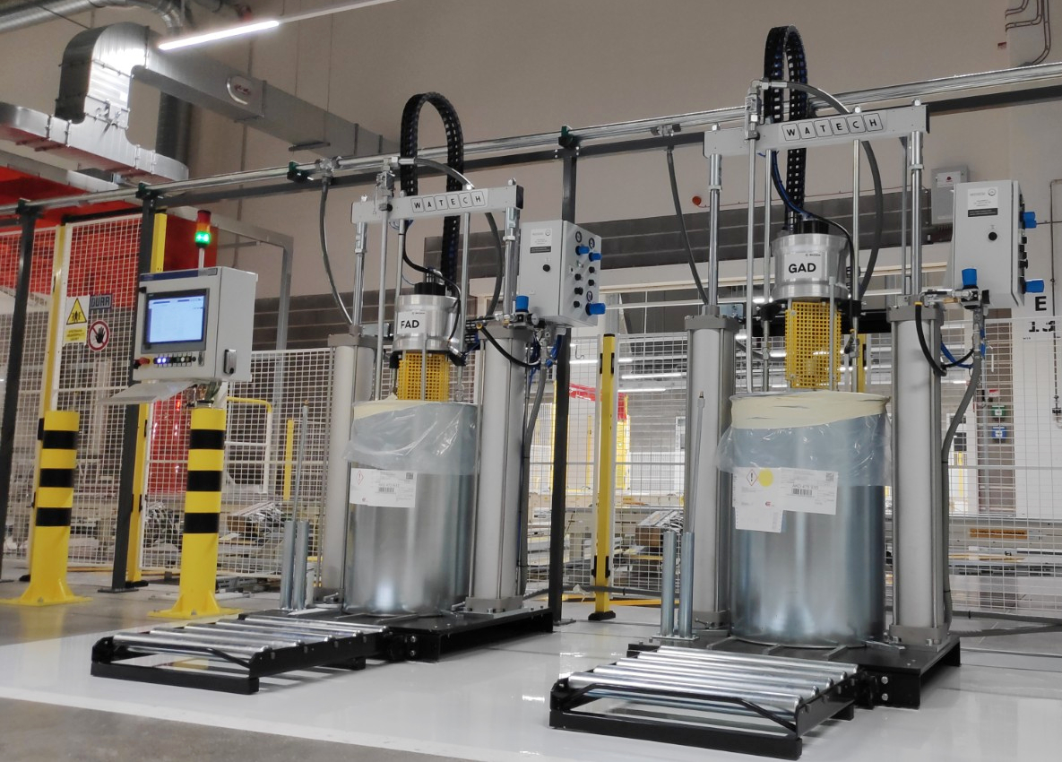 Navrh a realizace pracoviste pro nanaseni PVC