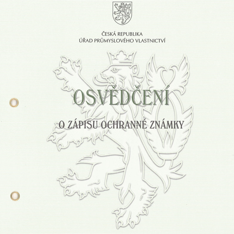 WAtech osvedceni o zapisu ochranne znamky rowat pewat mowat