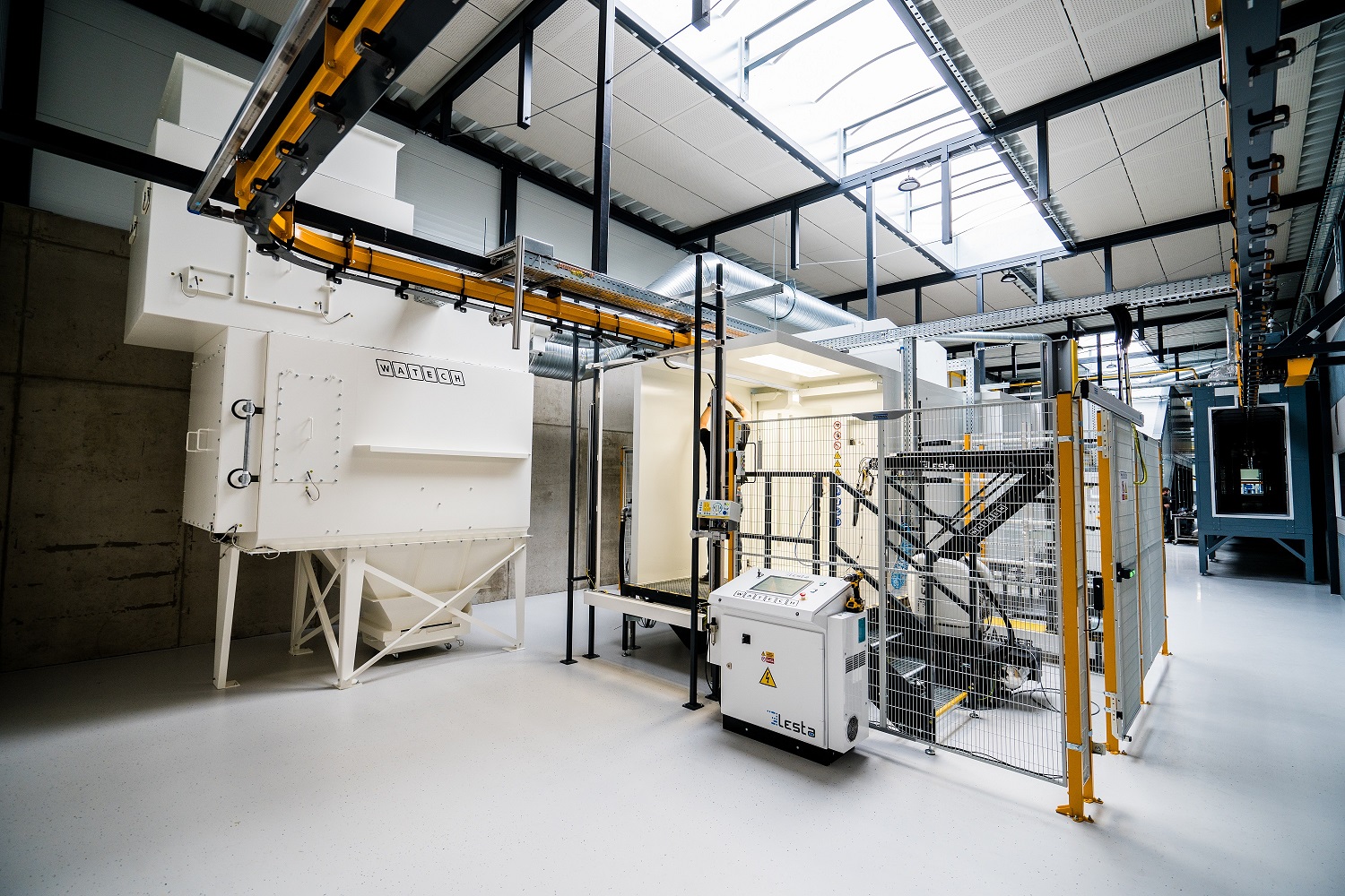 WAtech realizace Wagner kabina Lesta robot II